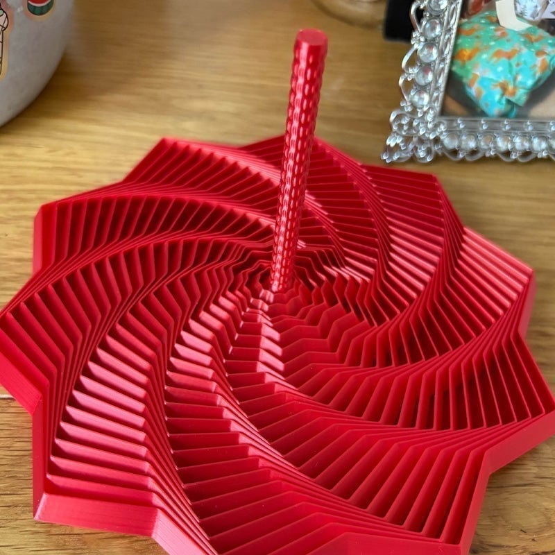3D-gedrucktes tragbares Stern-Sensorik-Fidget-Spielzeug