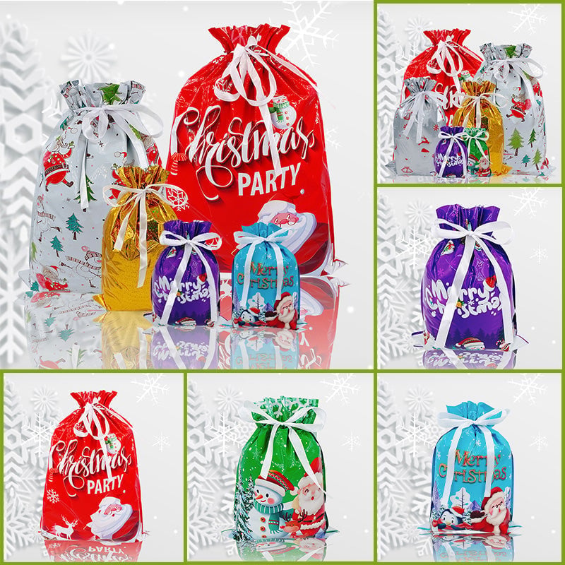 Santas Süßigkeiten-Geschenktüten