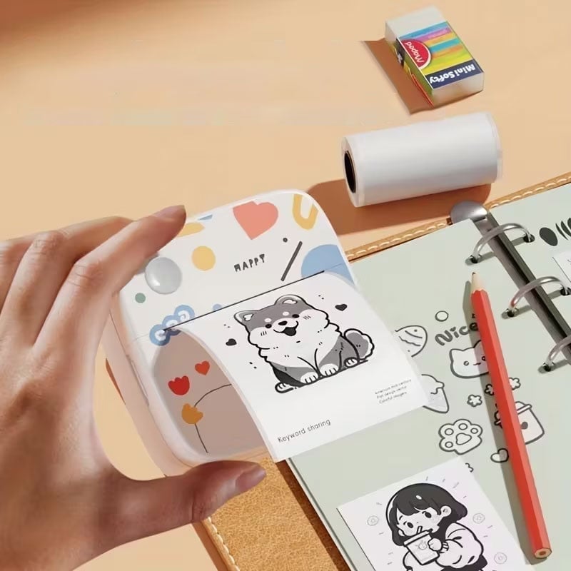 Mini-Drahtloser Bluetooth-Etikettendrucker