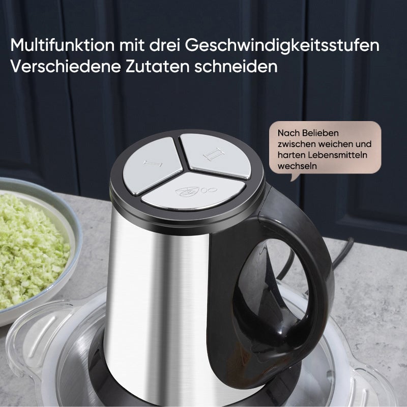 Multifunktionaler Fleischwolf mit großem Fassungsvermögen