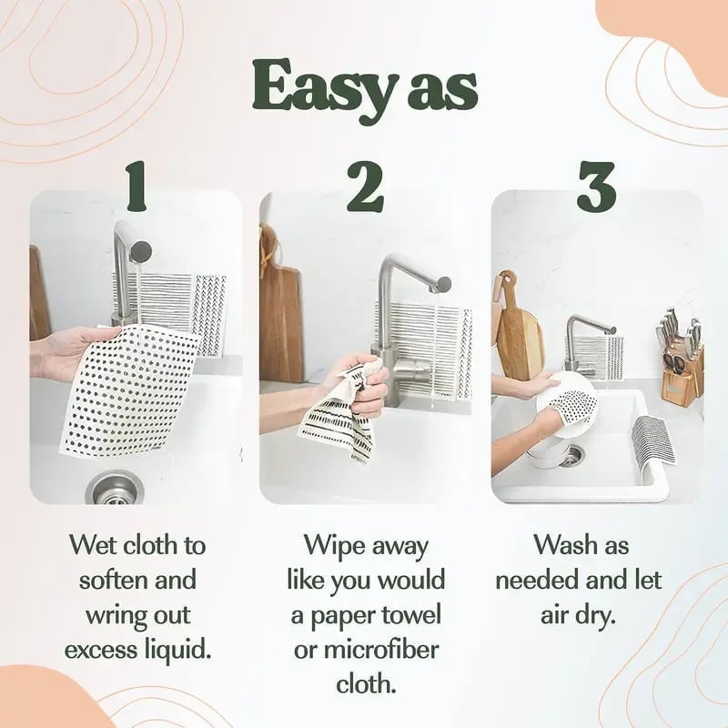 Sustainable Dishcloths 🌿
