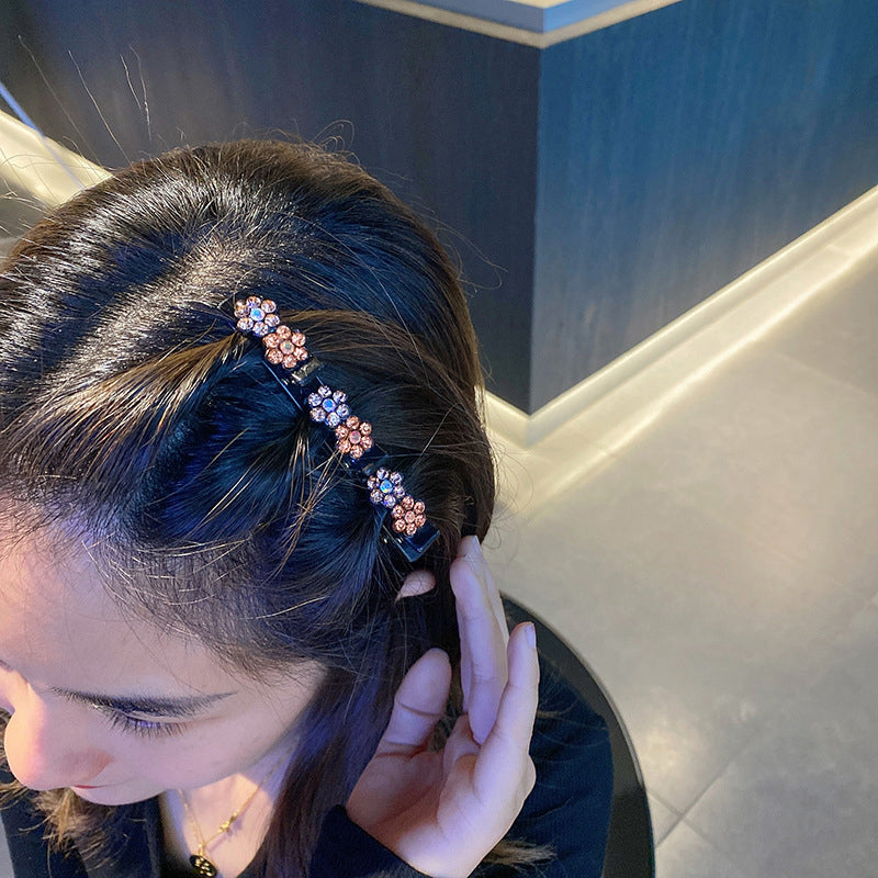 Strass Blume Haarnadel