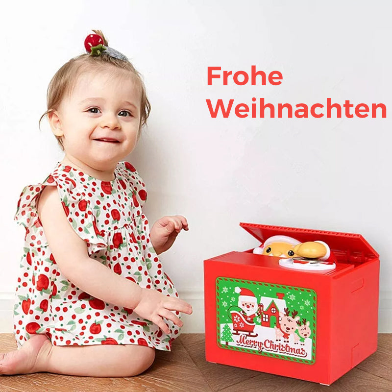 Weihnachtsmann Sparschwein