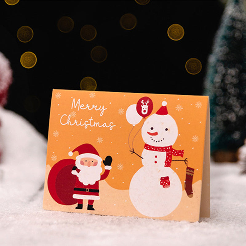 Vergoldete Weihnachtskarten