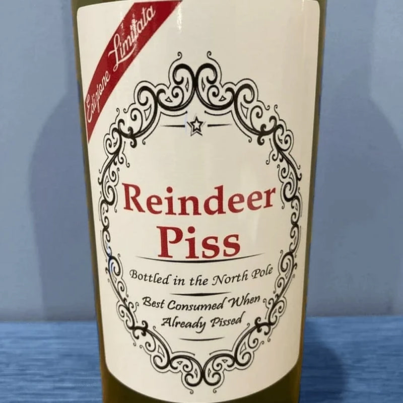 🎄Weihnachten lustige Flaschenetiketten