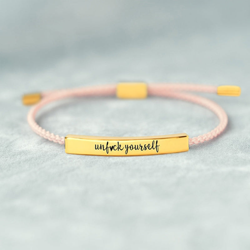 ✨Armband „UNF CK YOURSELF“✨