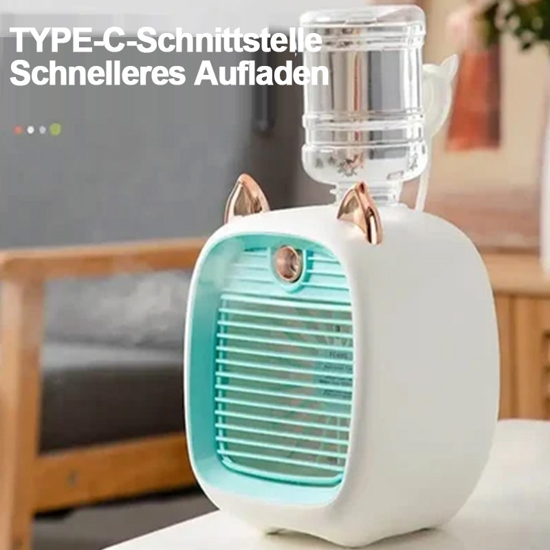 Süße und tragbarer Klimaanlagenventilator