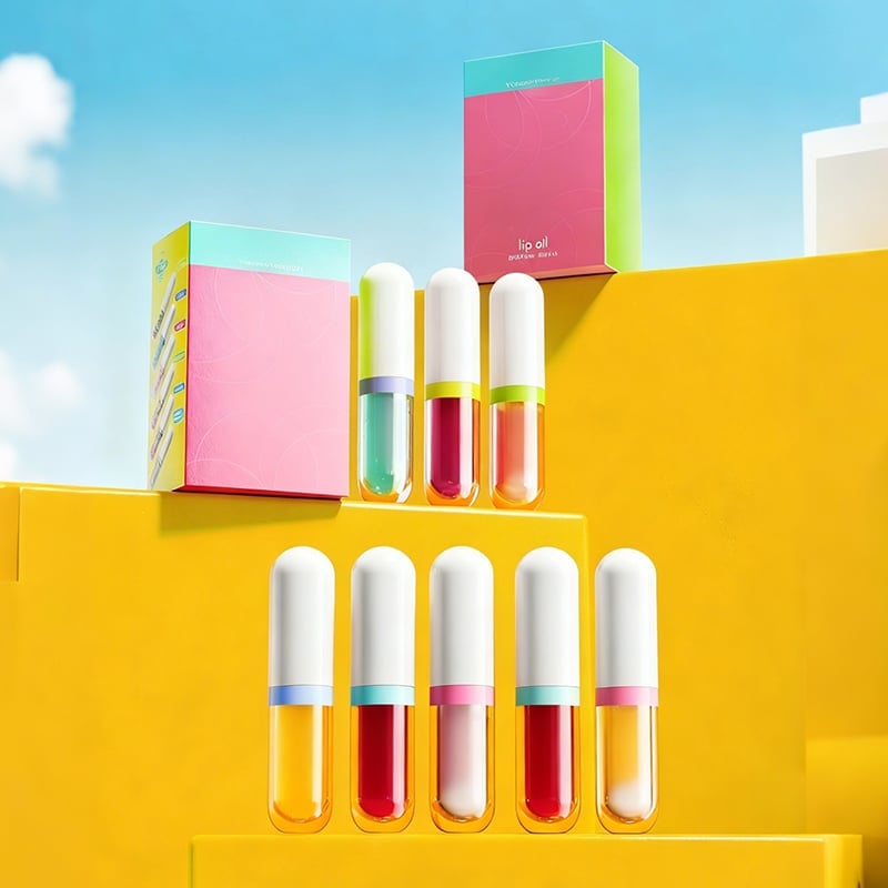 Frucht-Glanz-Lip Oil Set