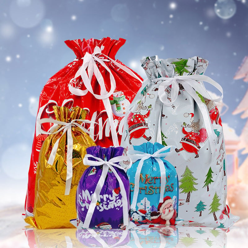 Santas Süßigkeiten-Geschenktüten