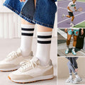 Gestreifte Retro-Socken