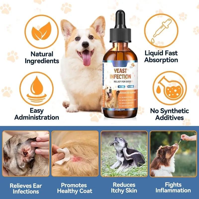 Puppy Yeast Relief Agent