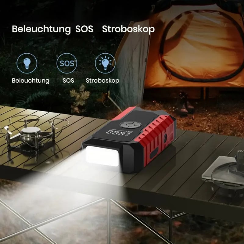 Tragbare kabellose Auto-Luftpumpe