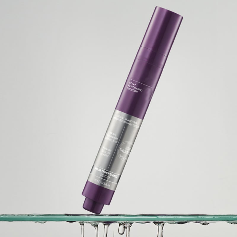 Haarpflegeserum zum Auftragen mit Rolle