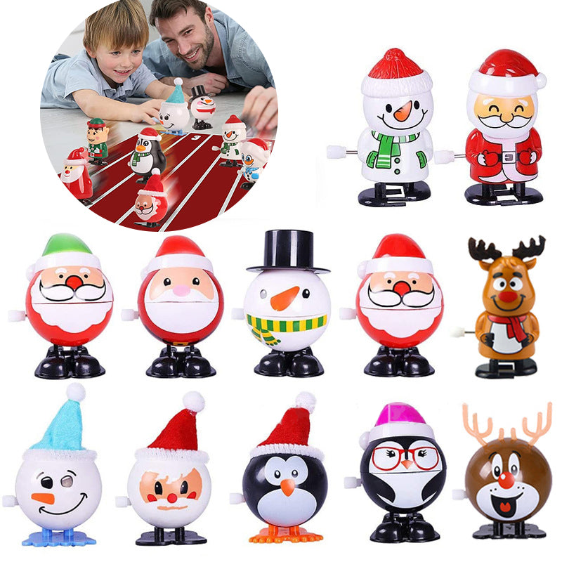 Weihnachtsspielzeug zum Aufziehen