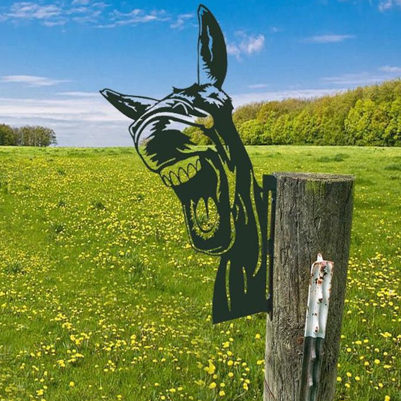 Bauerhof Metall Kunst Außendekoration