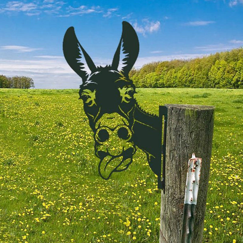 Bauerhof Metall Kunst Außendekoration