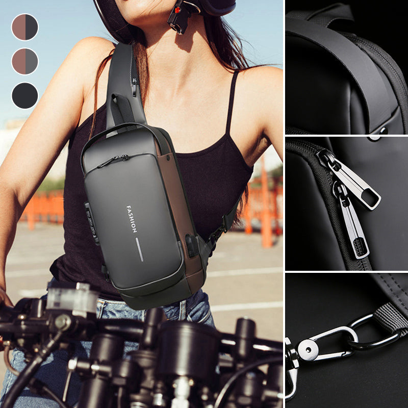 ✨USB-Ladesport-Sling Anti-Diebstahl-Umhängetasche✨
