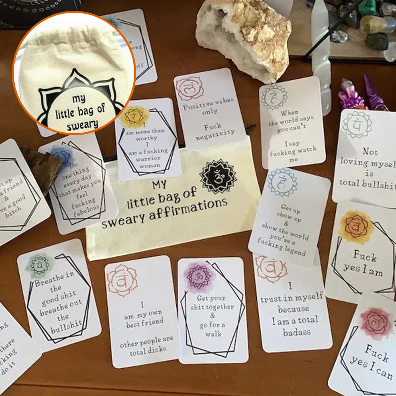 🎁Lustiges Affirmationskarten Geschenk