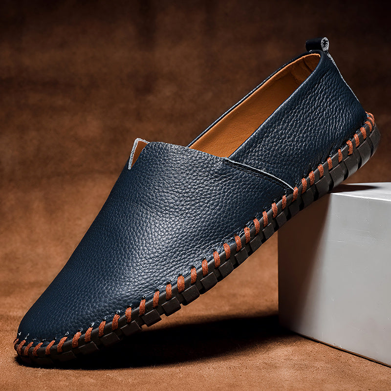 Jack Washington Minimal-Loafer aus echtem Leder