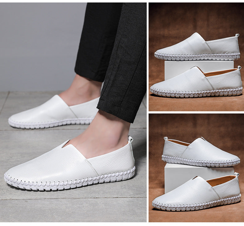 Jack Washington Minimal-Loafer aus echtem Leder