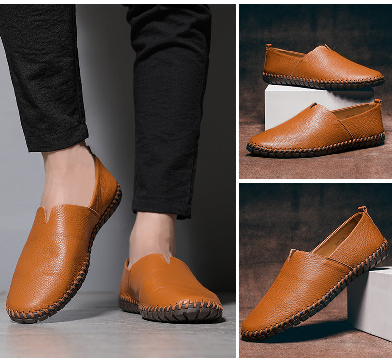 Jack Washington Minimal-Loafer aus echtem Leder