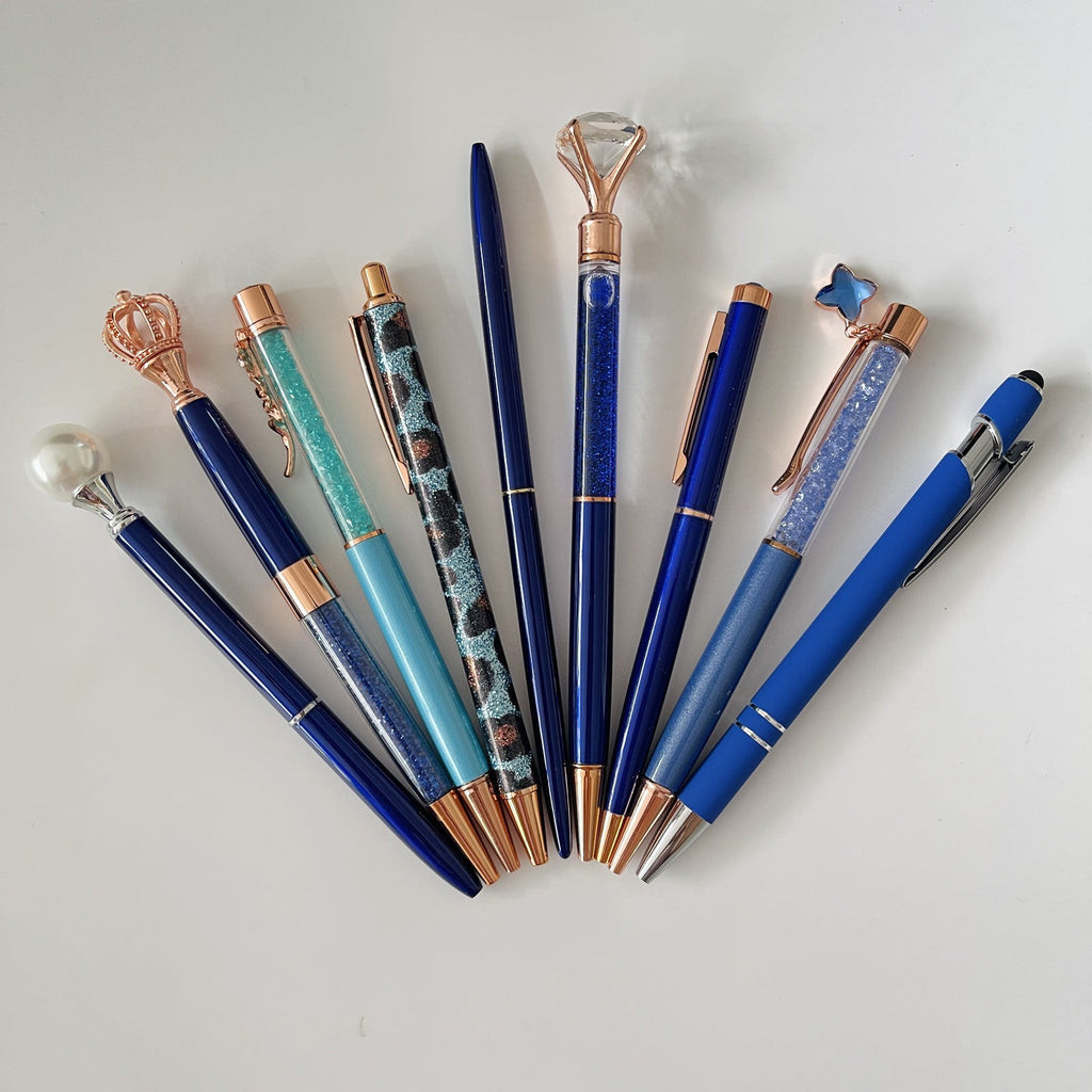 Diamant-Kugelschreiber-Set