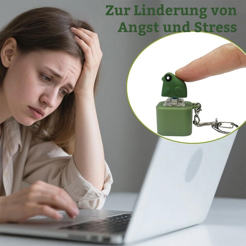 Frosch quakendes Fidget-Spielzeug
