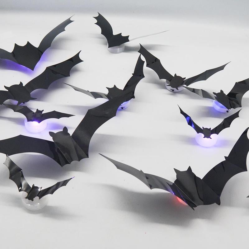 3D-Fledermaus-Design-LED-Dekoration