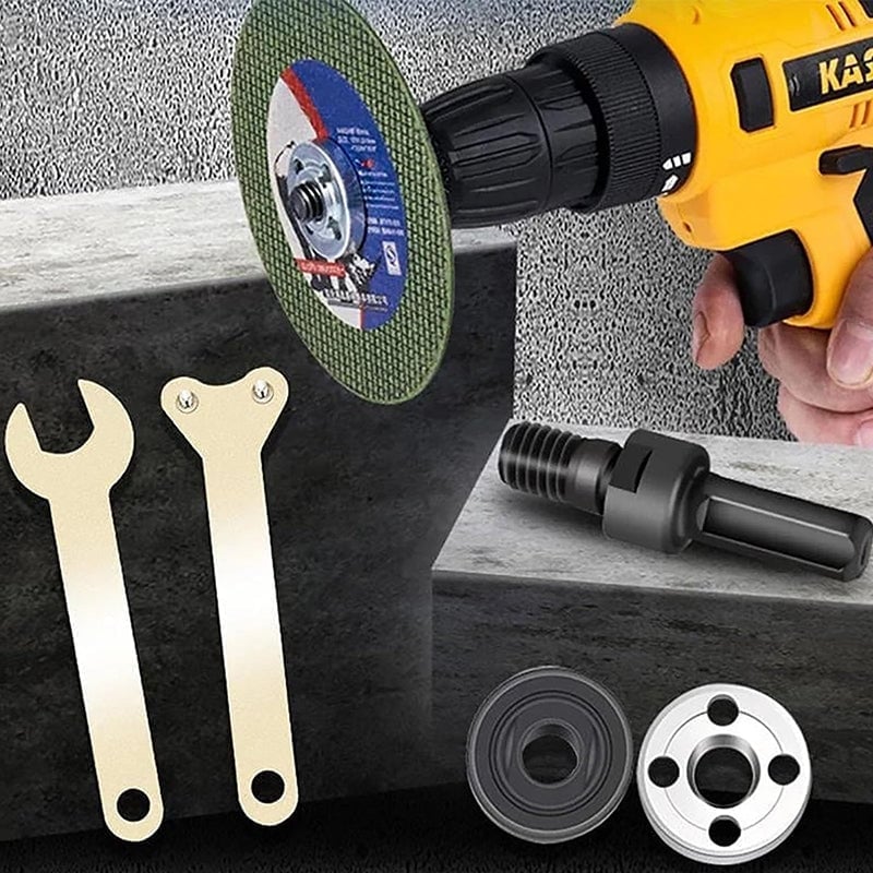 Adapter für Bohrmaschine auf Winkelschleifer