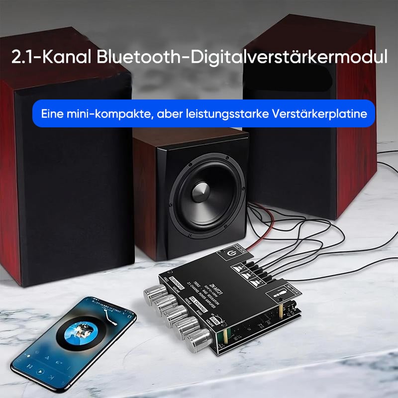 2.1-Kanal Bluetooth-Audio-Leistungsverstärkermodul