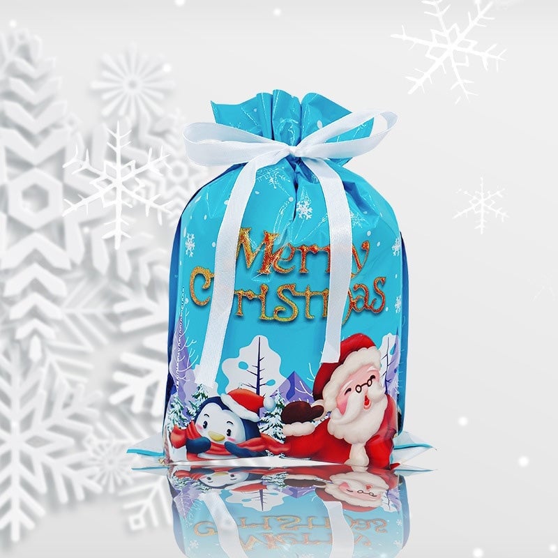 Santas Süßigkeiten-Geschenktüten