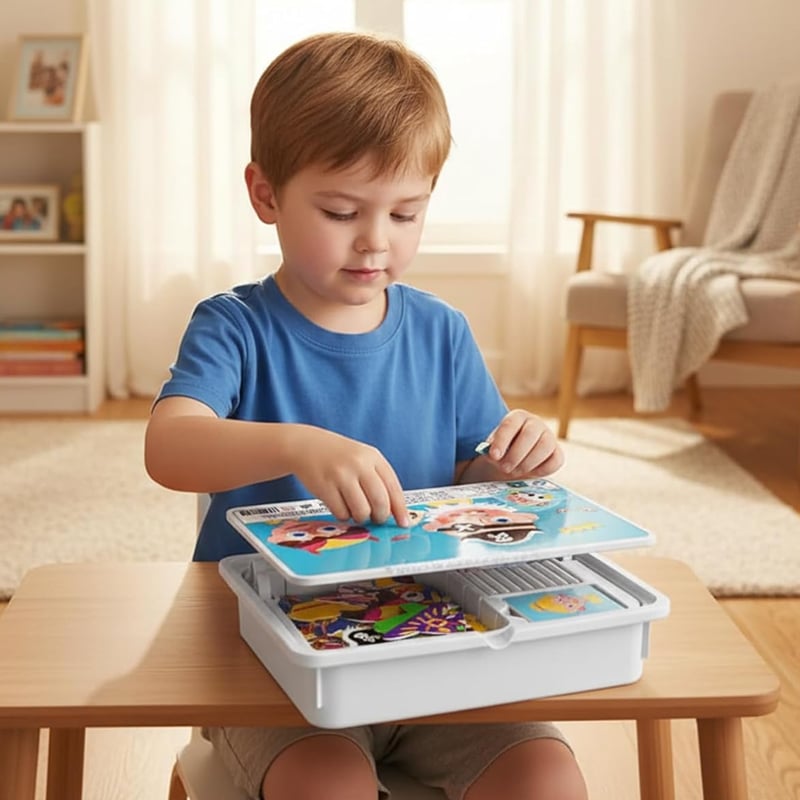 Magnetisches Puzzle-Lernbaukastenspielzeug