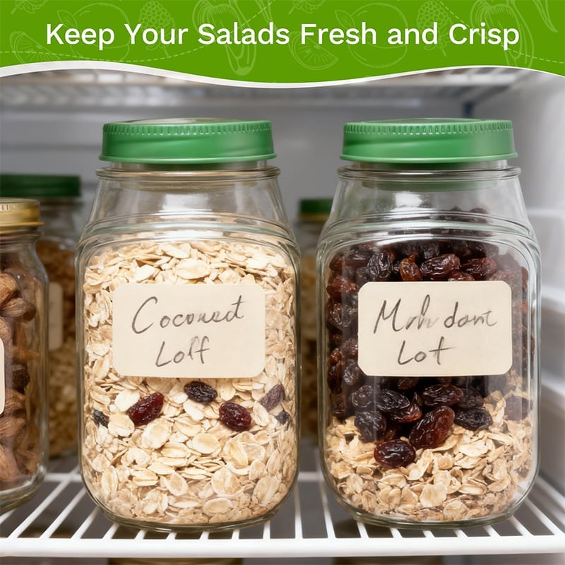 Kreativer Salat-Pod