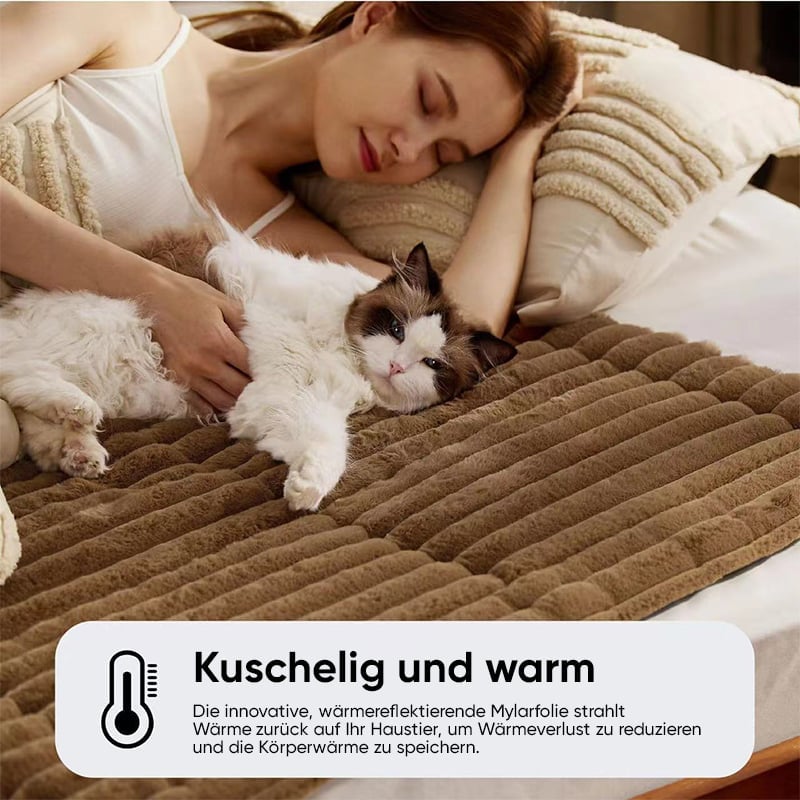 🐾Selbsterwärmende Matte für Katzen und kleine Hunde