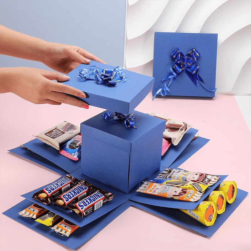 Süßigkeiten-Explosion Geschenkbox