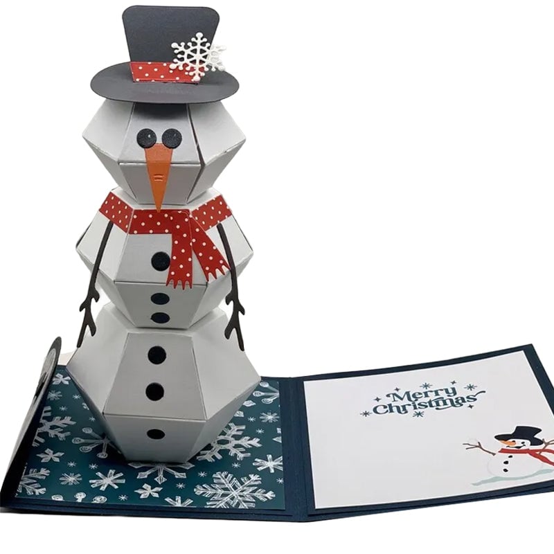 3D-Pop-Up-Weihnachtskarte