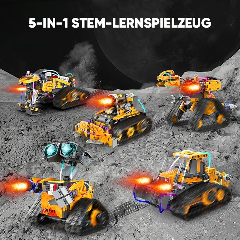 🤖 5-in-1 Roboter-Bausatz