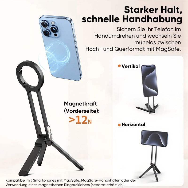 Magnetischer Ringlegierung Handyhalter