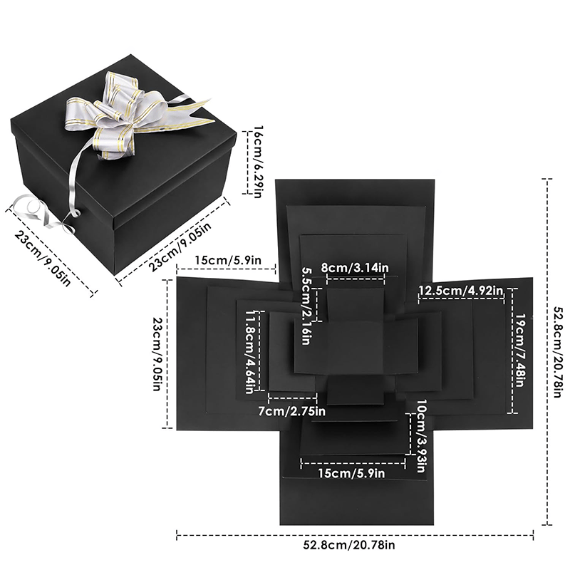 Süßigkeiten-Explosion Geschenkbox