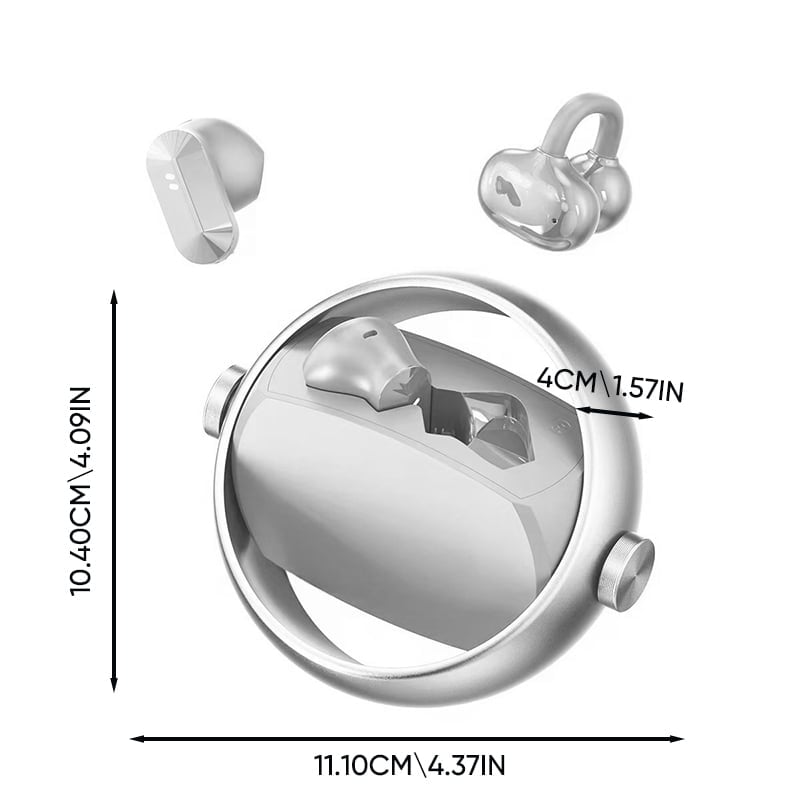 2-in-1 Clip-On Open-Ear-Kopfhörer