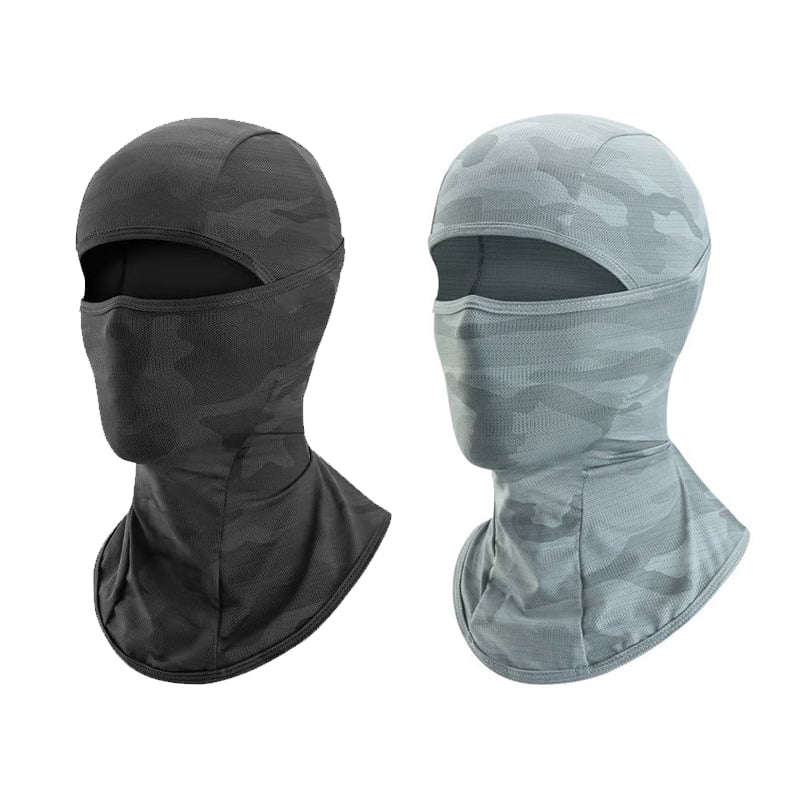 Sommer-Sturmhaube als Gesichtsmaske