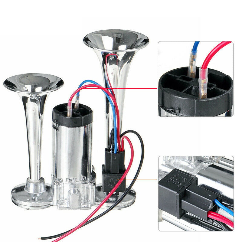 600DB Zweiton-Autohupe aus Metall