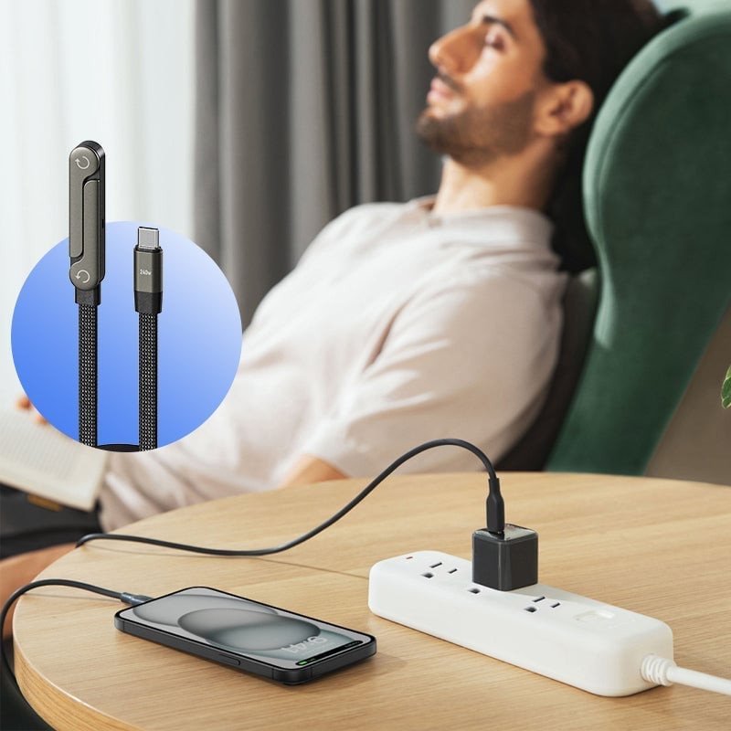 240W Datenkabel mit schrägem Standfuß