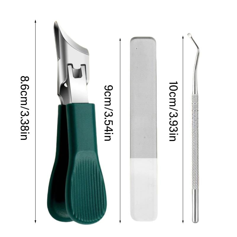 Premium 3-teiliges Adlerschnabel-Nagelknipser-Set