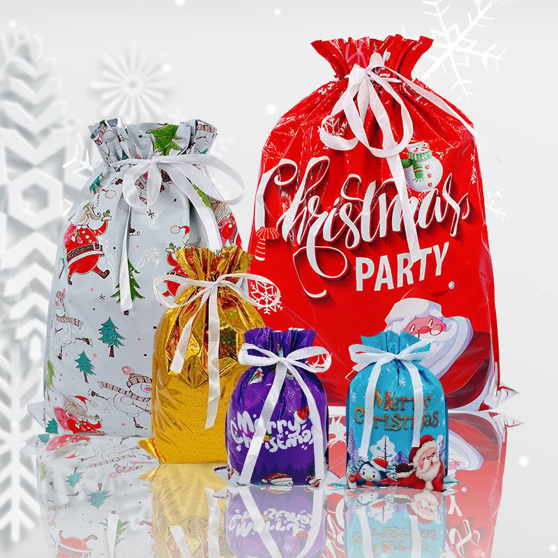 Santas Süßigkeiten-Geschenktüten