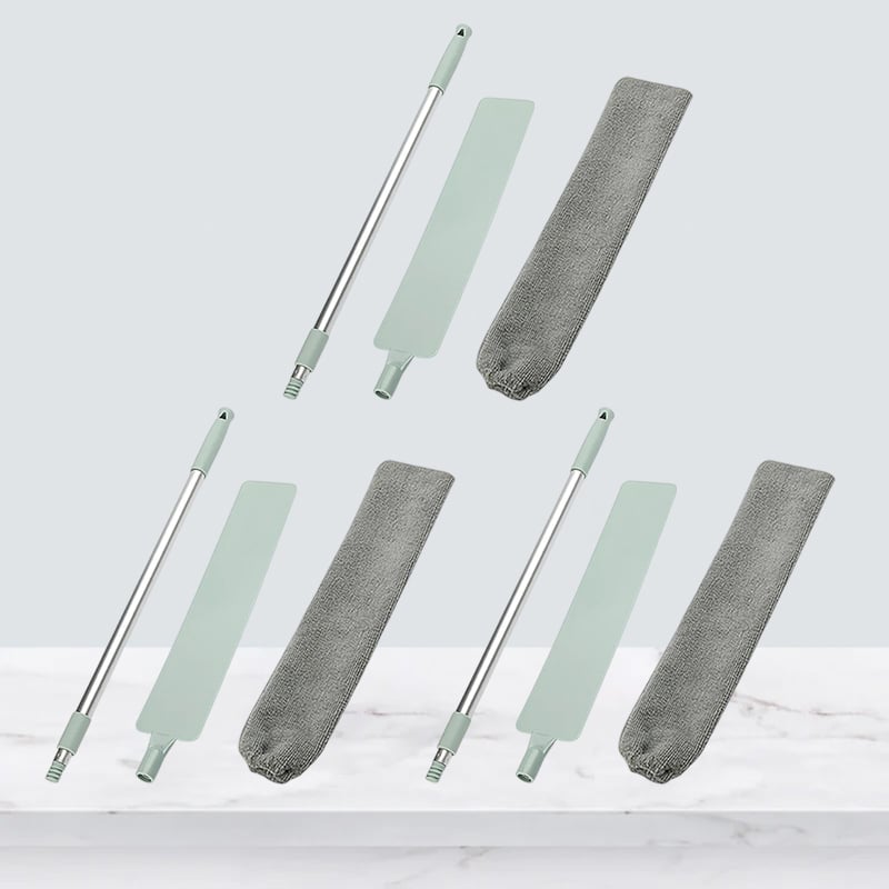Multifunktionaler einstellbarer Mikrofaser-Staubpinsel Gap Mop