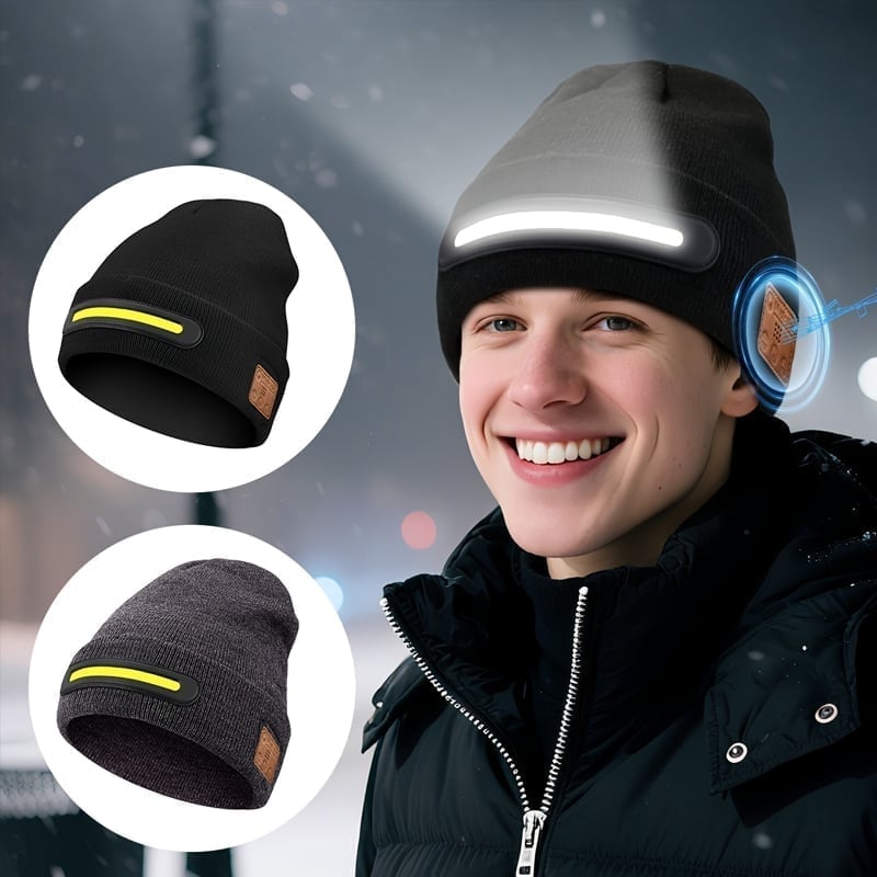 ⭐Smart Beanie with 3-Stage LED Lighting