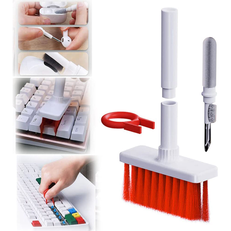 5 in 1 Reinigung Softbürste für Computertastatur & Kopfhörer