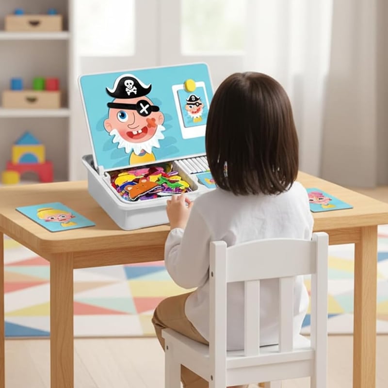 Magnetisches Puzzle-Lernbaukastenspielzeug