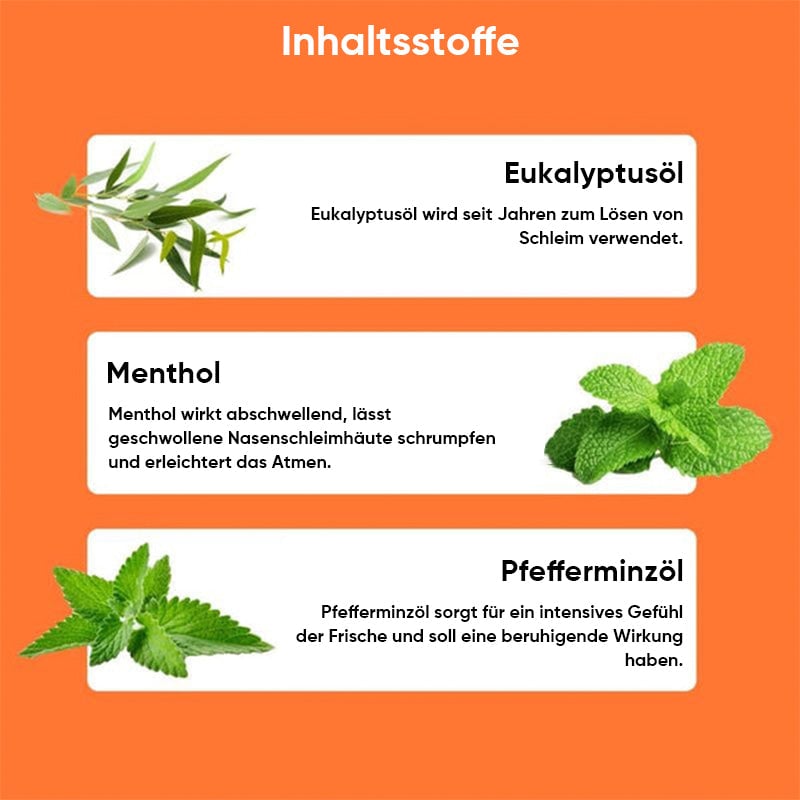 Nasale Inhalierstäbchen